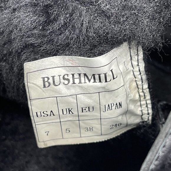 Australia Luxe Collective Fuzzy Black Bushmill Winter Suede Fur Boots Size 7 - Picture 10 of 10